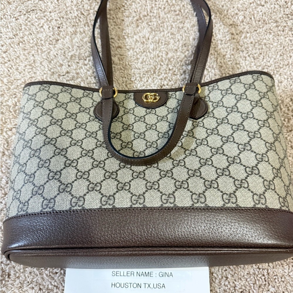 Gucci Ophidia GG mini tote bag - Picture 3 of 8
